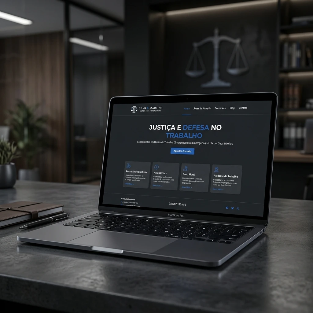 Site para advogados trabalhistas