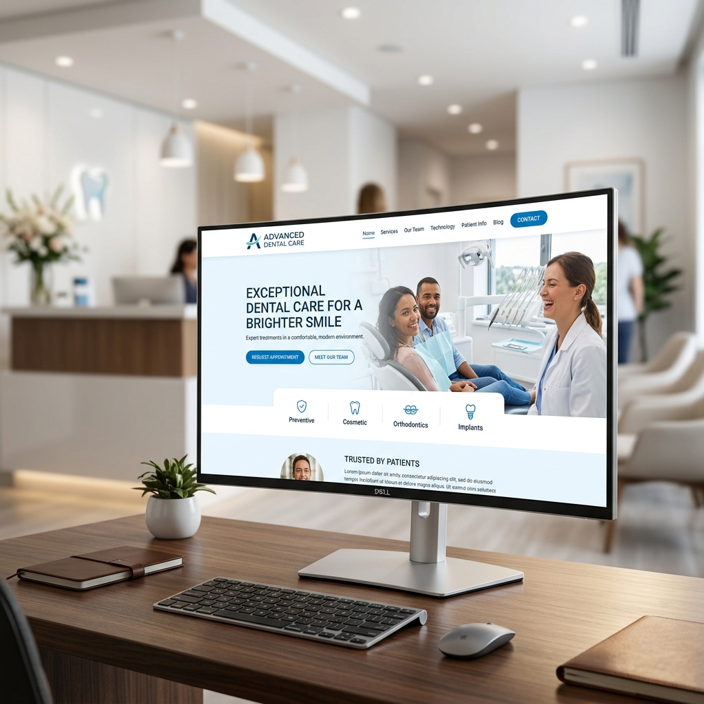 Site para consultórios odontológicos