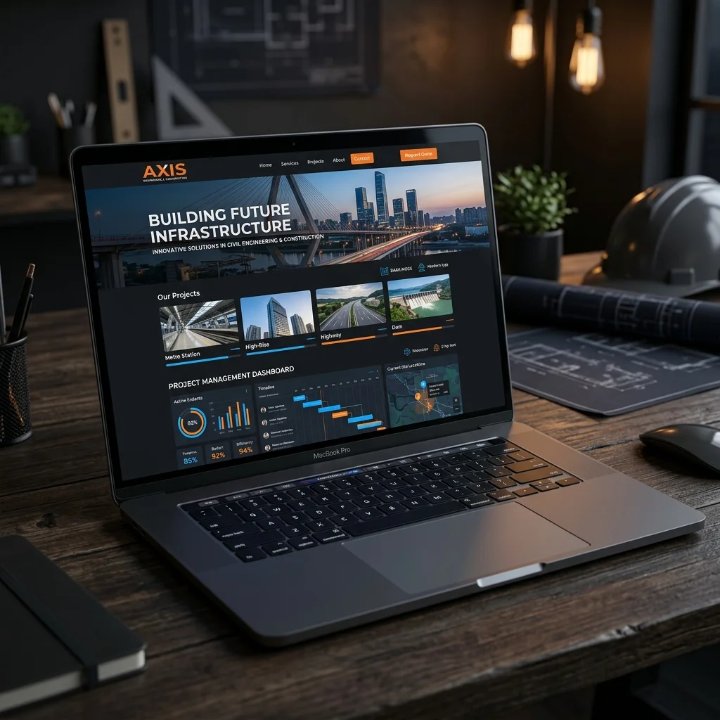 Site para engenheiros