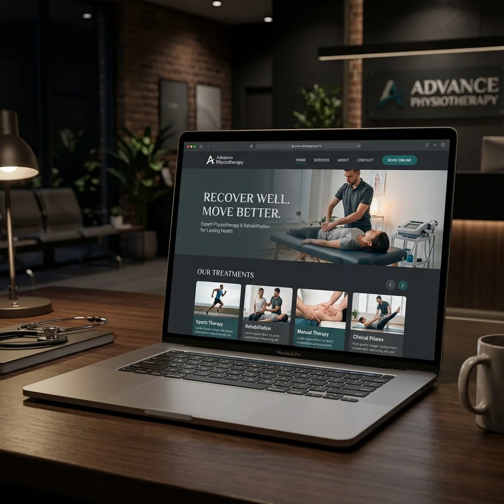 Site para fisioterapeutas