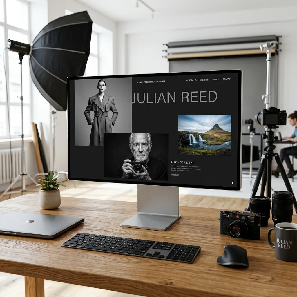 Site para fotógrafos