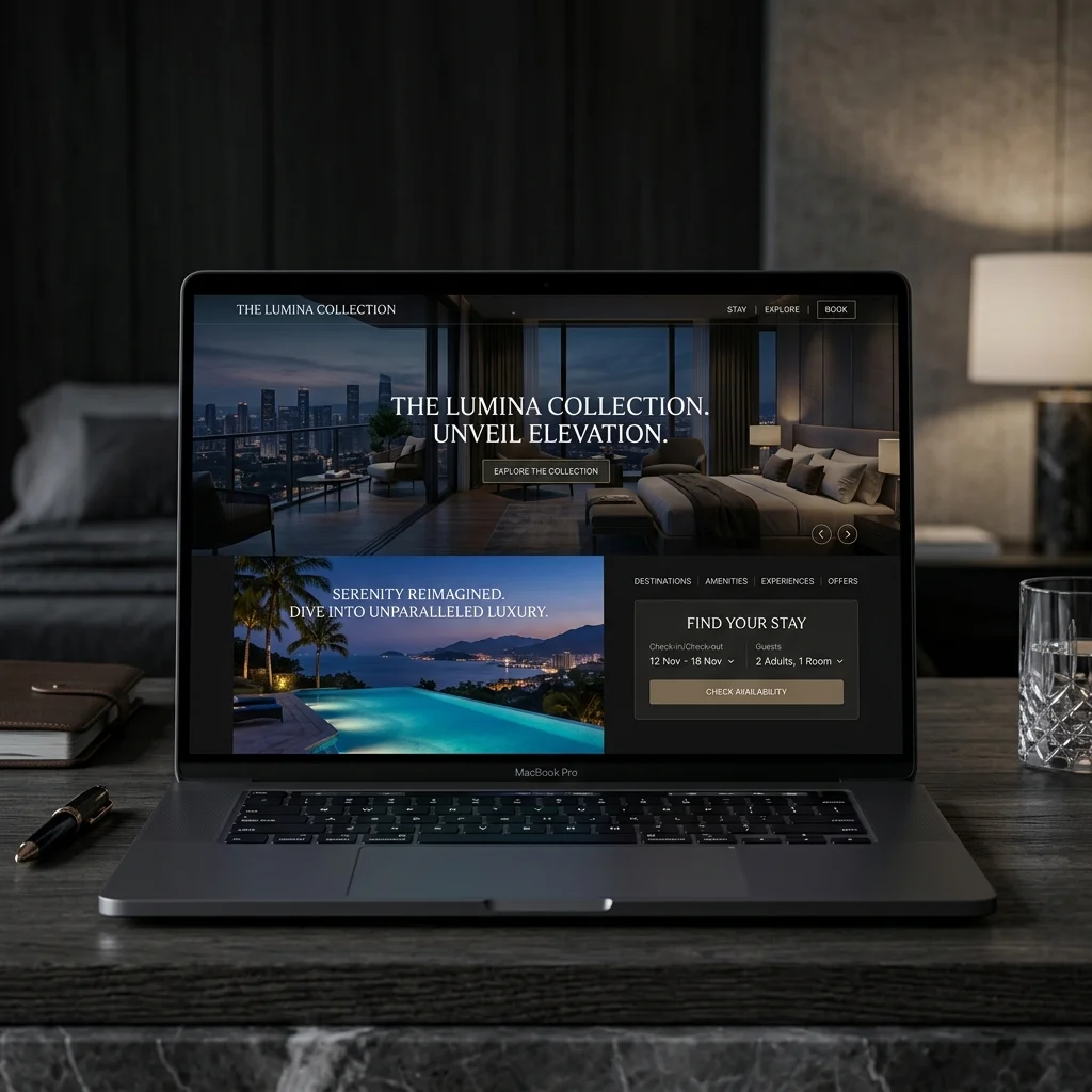 Site para hotéis