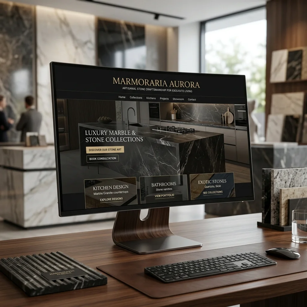 Site para marmorarias