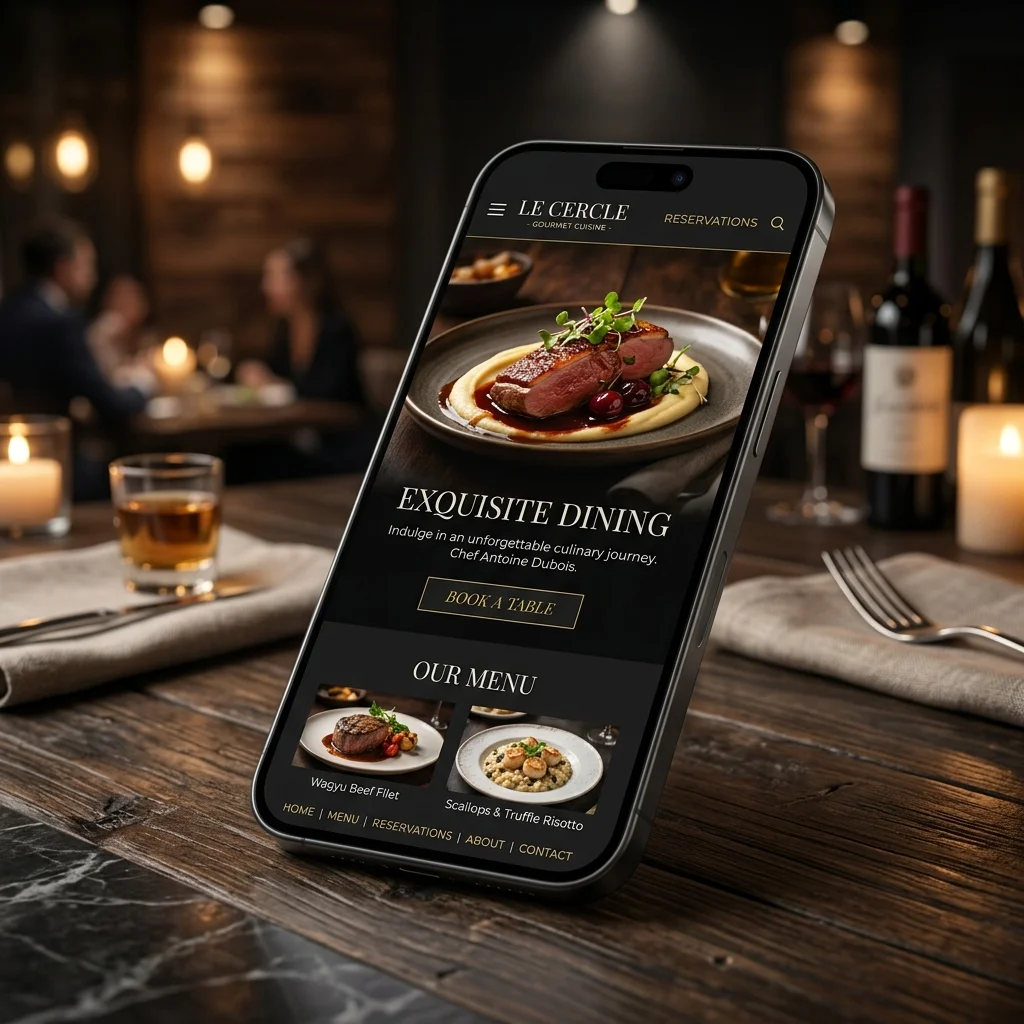 Site para restaurantes